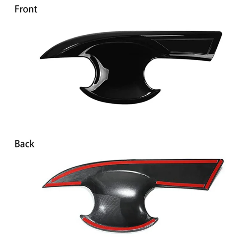 

For 10Th 2016-2021 Exterior Door Handle Bowl Cover Trims Door Handle Cup Protector