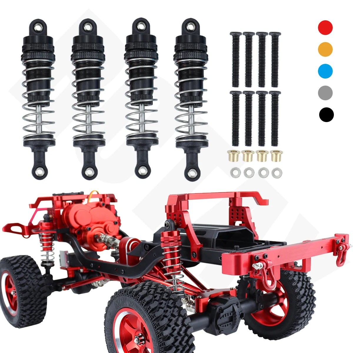 4 шт./2 шт., алюминиевые детали для пульта дистанционного управления MN86K MN86KS MN86 MN86S MN G500 1/12