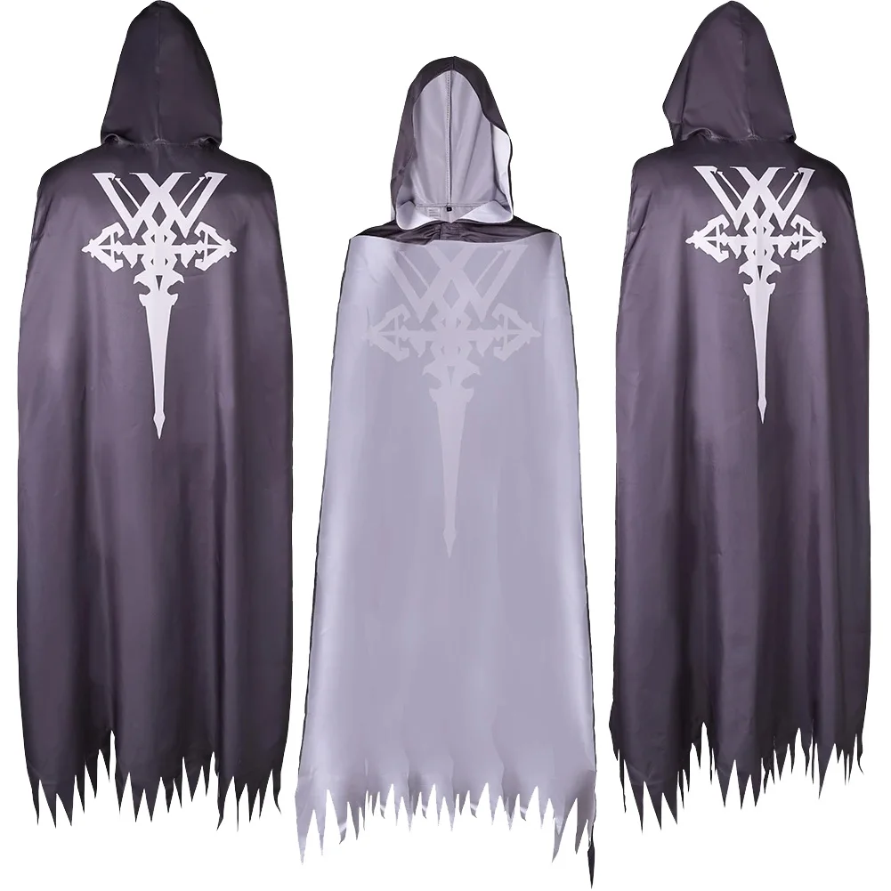 Clive Rosfield Косплей Плащ Игра Final Фэнтезийный Костюм Маскировка Печатный Халат