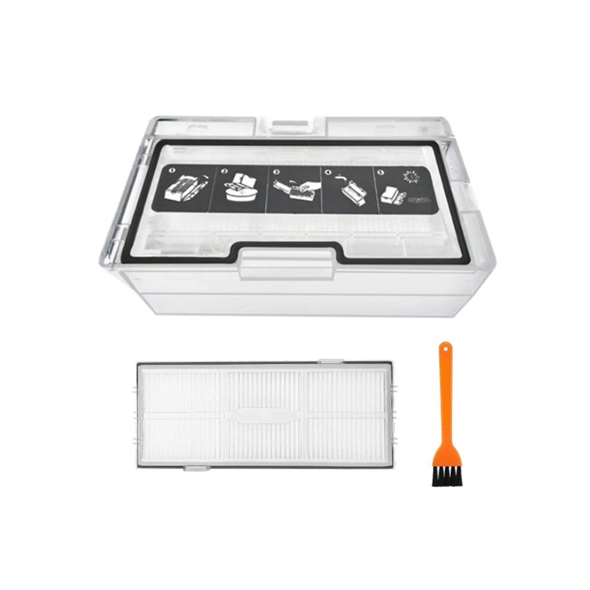 Пылесборник для робота-пылесоса Xiaomi Roborock S8 Pro Ultra /S8/S8 + T7S/G10S сменные детали