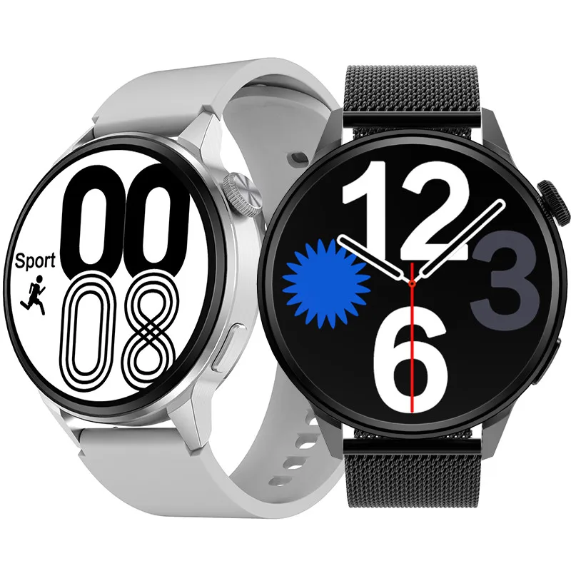 

2022 NFC DT4+ Smart Watch Men Bluetooth Call Sport GPS Track Wireless Charging Custom Dial Heart Rate ECG Smartwatch For Xiaomi