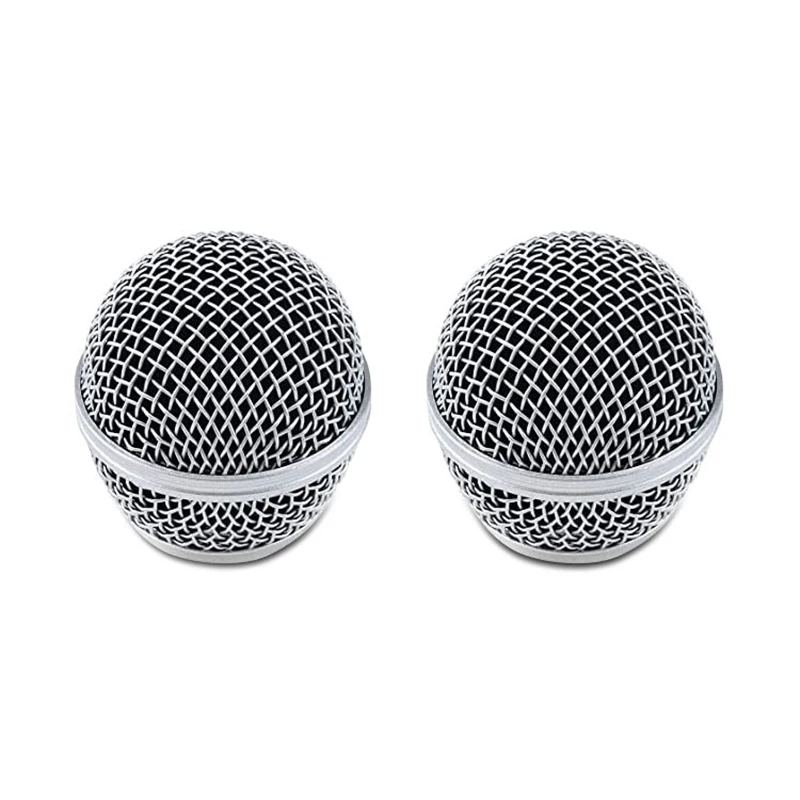 Фото Сменные решетки для микрофона Shure Beta58A SM58 87A, Сменная головка для микрофона, сталь, детали для замены, аксессуары №2