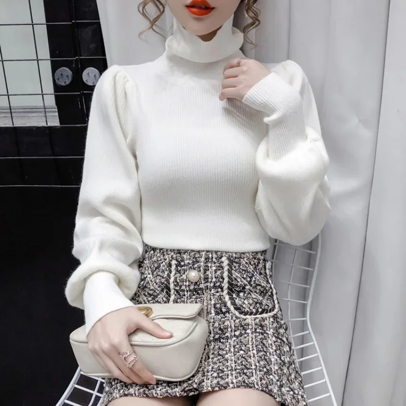 Женский пуловер в Корейском стиле сезон осень-зима горячая Распродажа вязаные