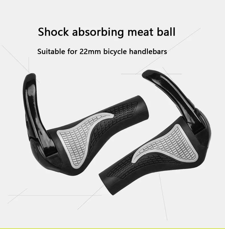

1 pair of bicycle handlebars Mountainous bike Ox-head handlebars MTB Anti slip shock absorption road bicycle Cycling accessories