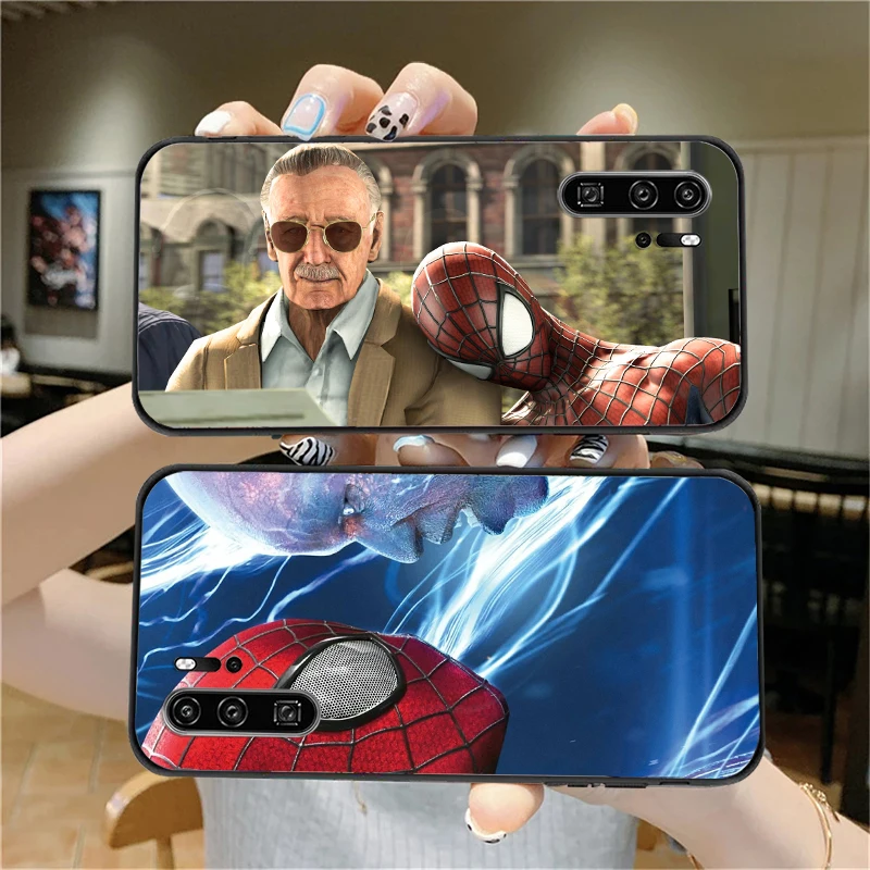 

Marvel Spiderman Phone Cases For Huawei Honor P30 P40 Pro P30 Pro Honor 8X V9 10i 10X Lite 9A Carcasa Funda Soft TPU Back Cover