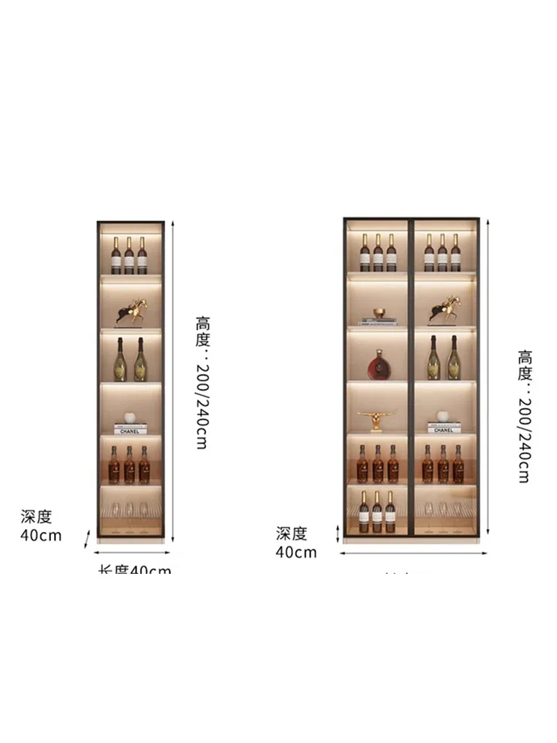 Деревянный винный шкаф для гостиной бара книжный вина шкафчик геймеров мебель LVWC