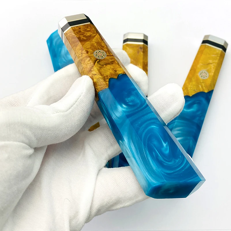 133 мм в длину древесина из каучука мельница кухонный восьмиугольный нож японском