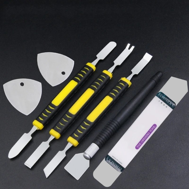 

Reliable Metal Kit 16-Piece Small Metal Spudger Excellent for Opening 896B