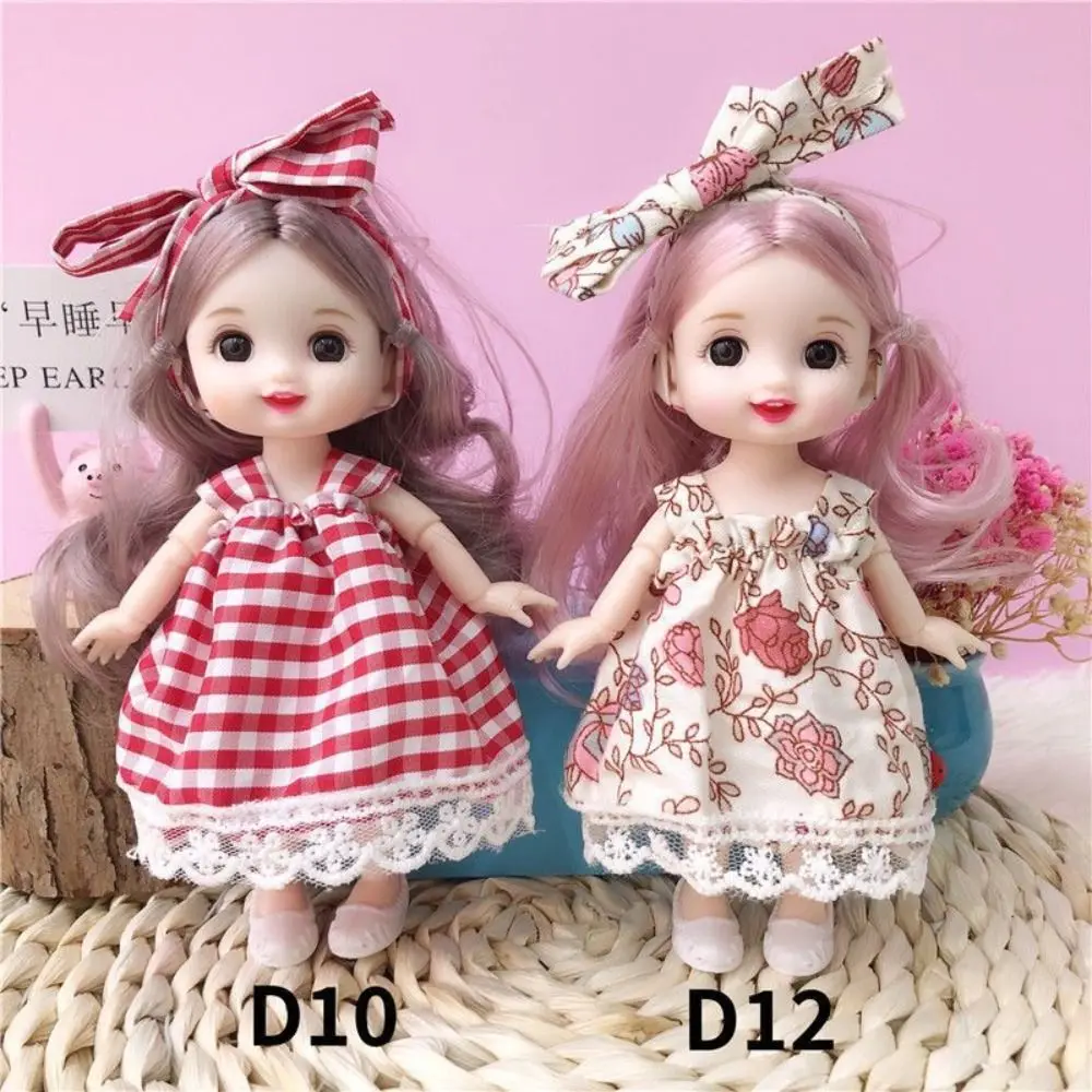 С одеждой 17 см кукла BJD наряд съемные шарниры имитация пластика принцессы детская