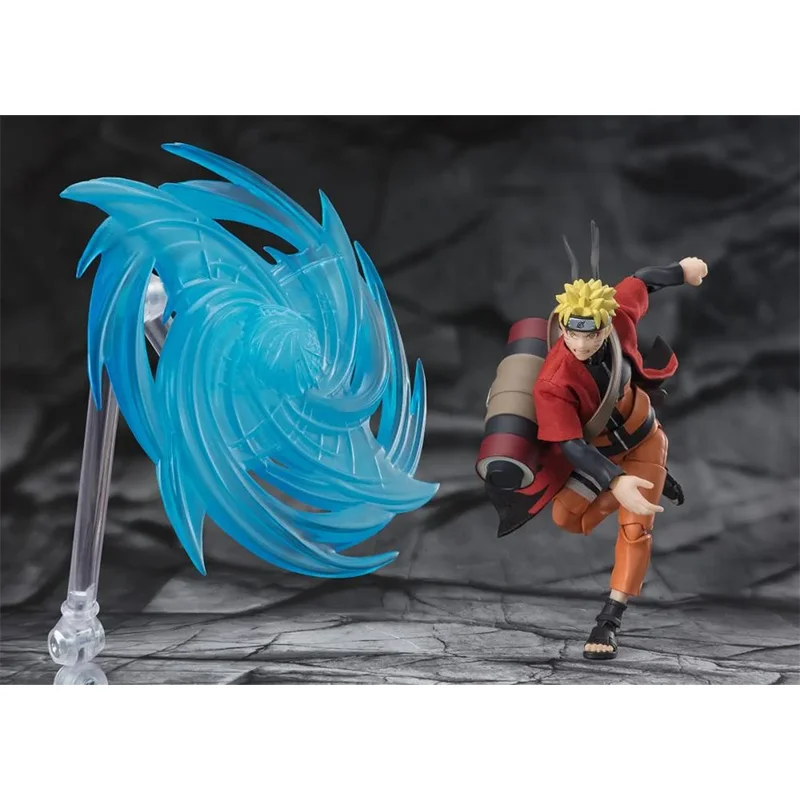 100% в наличии оригинальные Bandai Naruto S.H.Figuarts SHF Uzumaki Sage Mode Savior of Konoha аниме-фигурки
