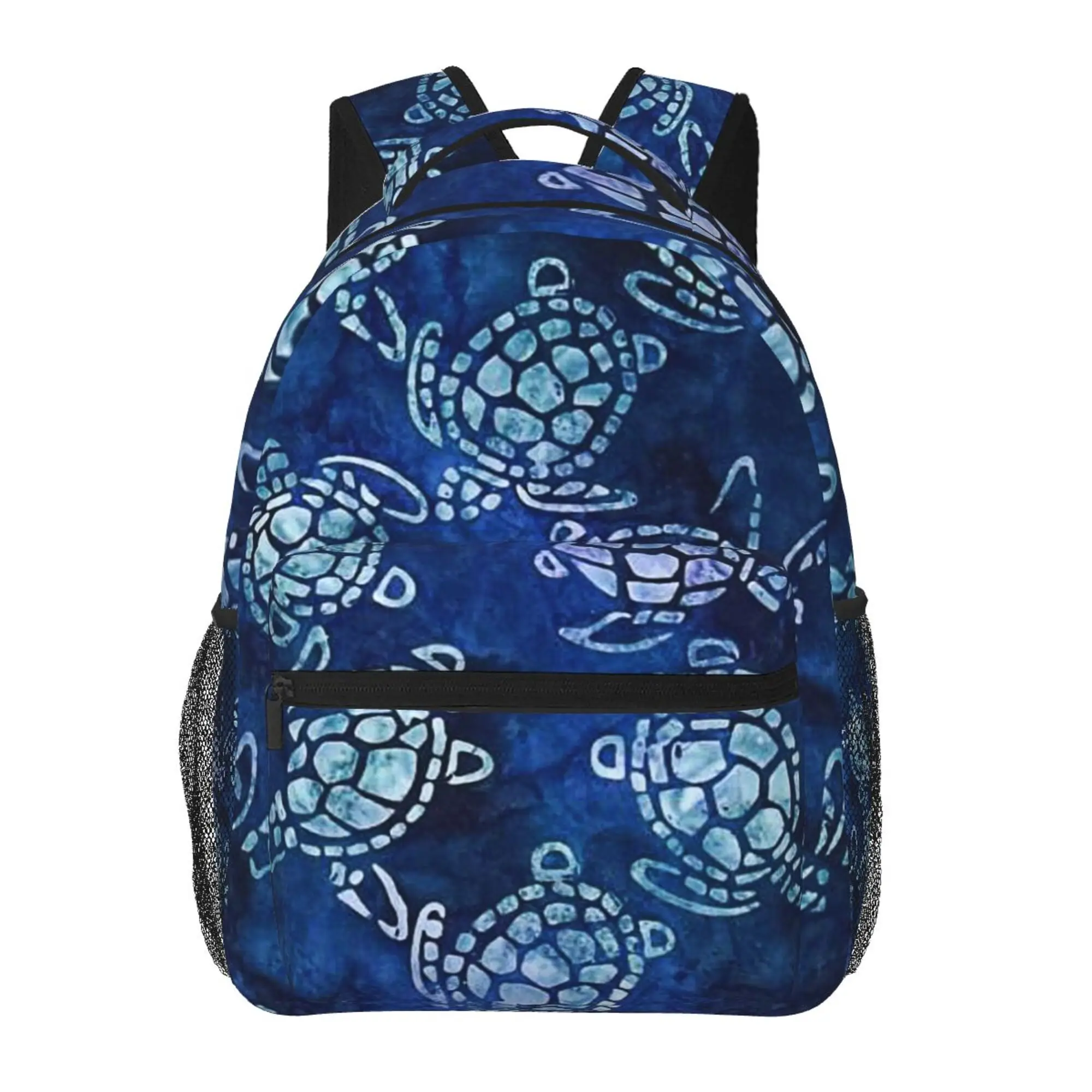 

Многофункциональный рюкзак «морские Черепашки», Классический водостойкий Повседневный дорожный ранец с боковыми карманами для бутылок