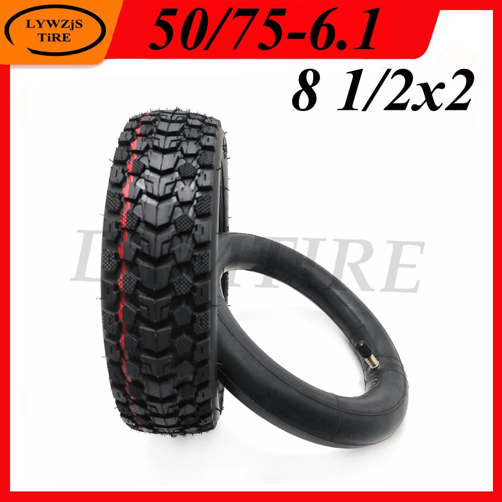 

50/75-6.1 Inner Outer Tyre 8 1/2x2 Off-road Pneumatic Tire for Xiaomi Mijia M365 Electric Scooter Accessories