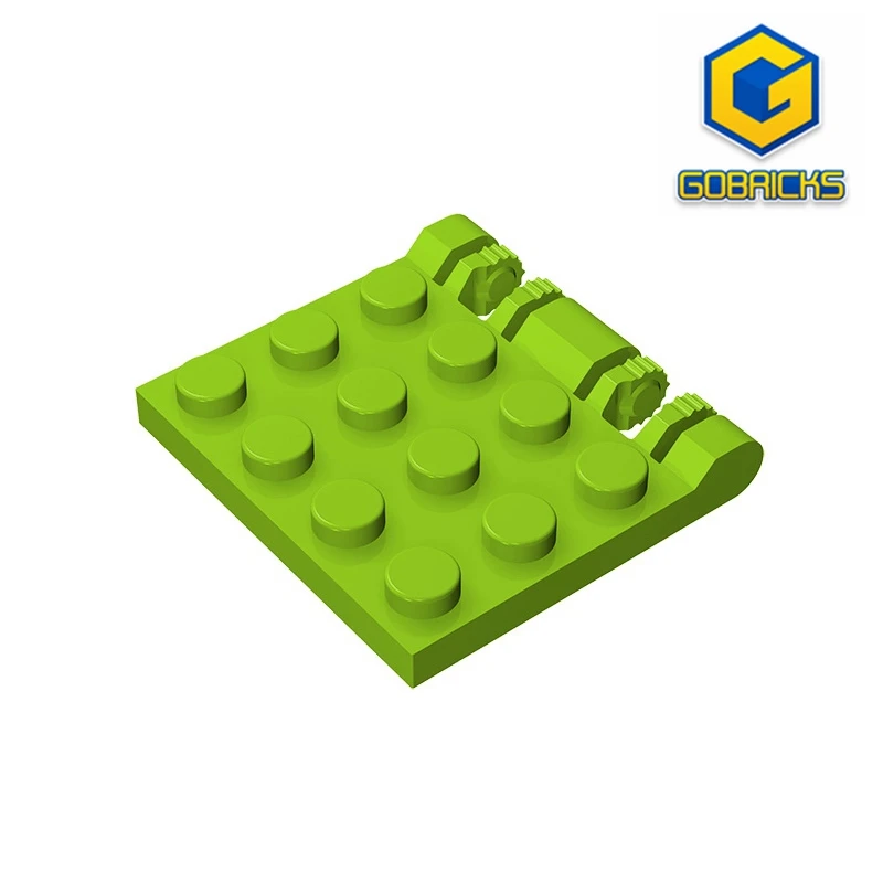 Шарнирная пластина для конструктора 3x4 2 пальца 9 зубьев совместима с lego 44570