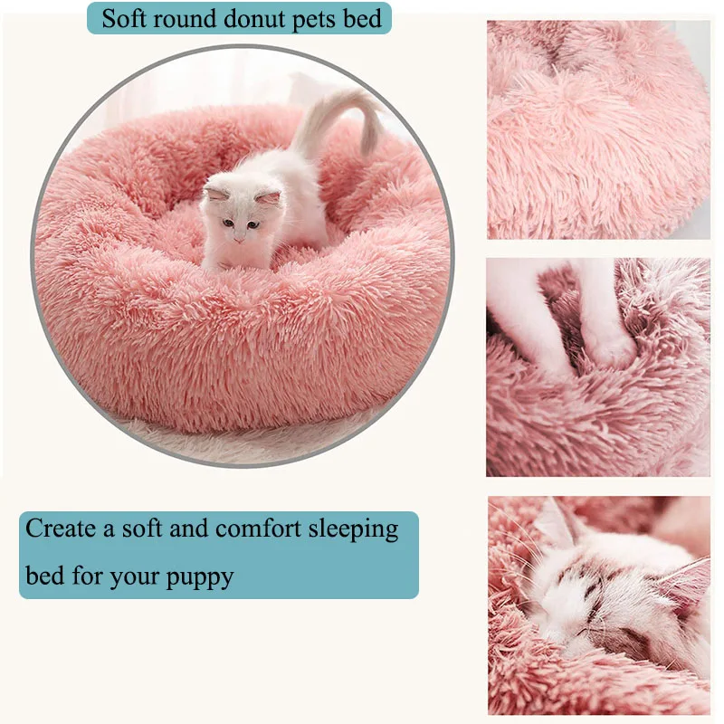Домик для домашних животных зимняя теплая кровать кошек и собак | Дом сад
