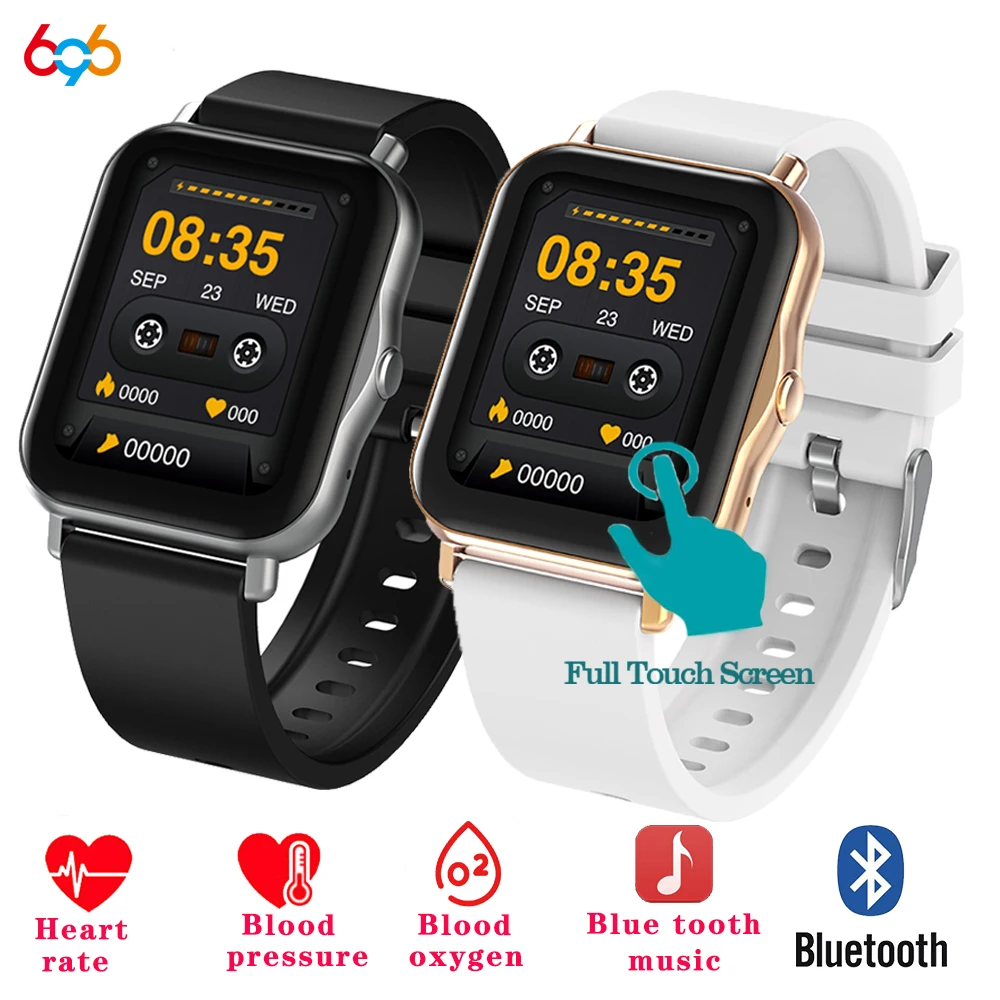 

BT Call Smartwatch Custom Dial Music Sport 1.65 inches Full Touch Screen Smart Watch Men Women Fitness Heartrate For IOS Android