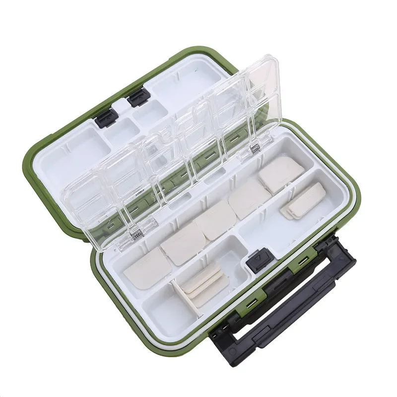 Ящики для рыболовных снастей водонепроницаемый двухсторонний ящик хранения