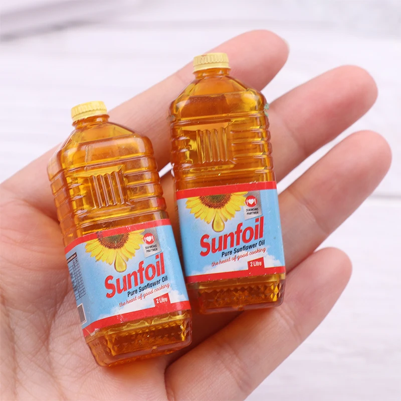 

2 шт., миниатюрная модель кукольного домика с оливковым маслом