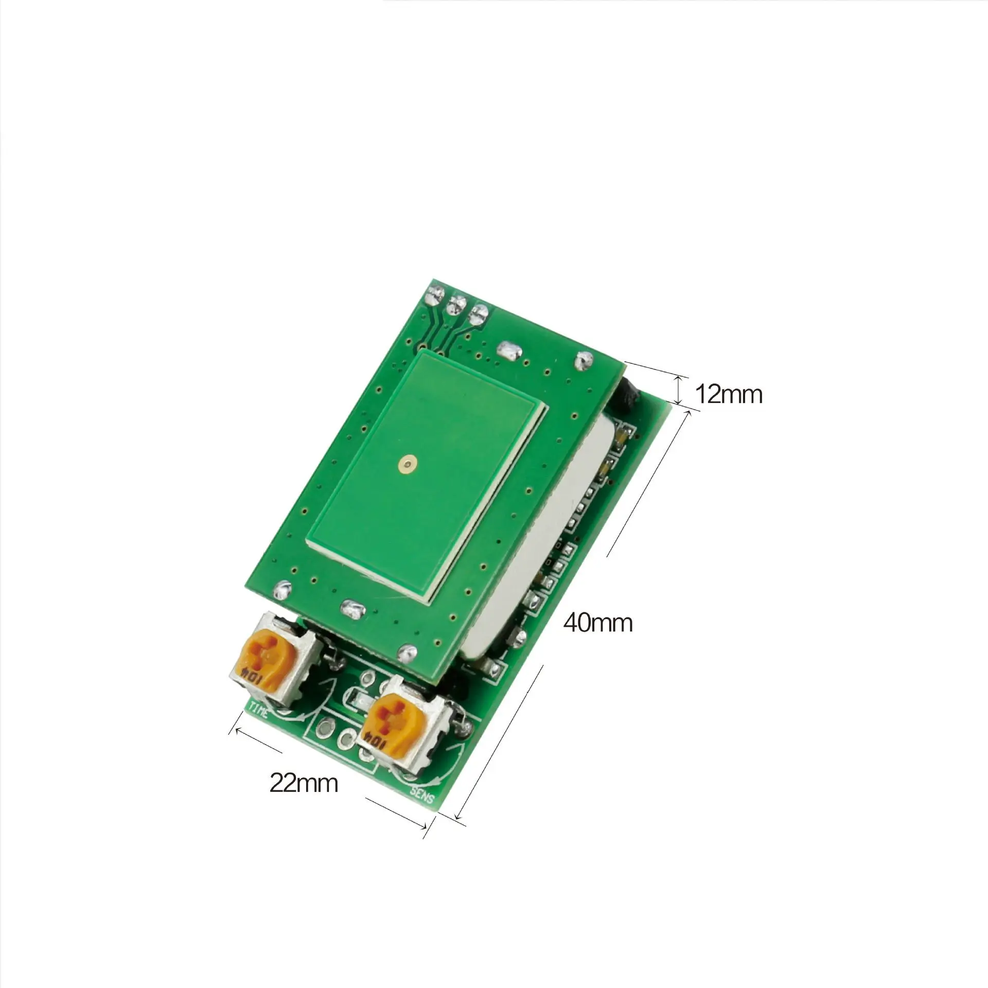 

HFS-DC06 Microwave Radar Induction Sensor Module DC5V 24V 12-18V 8-15V 5.8GHz ISM Waveband Board 5V High level Signal MOS Output