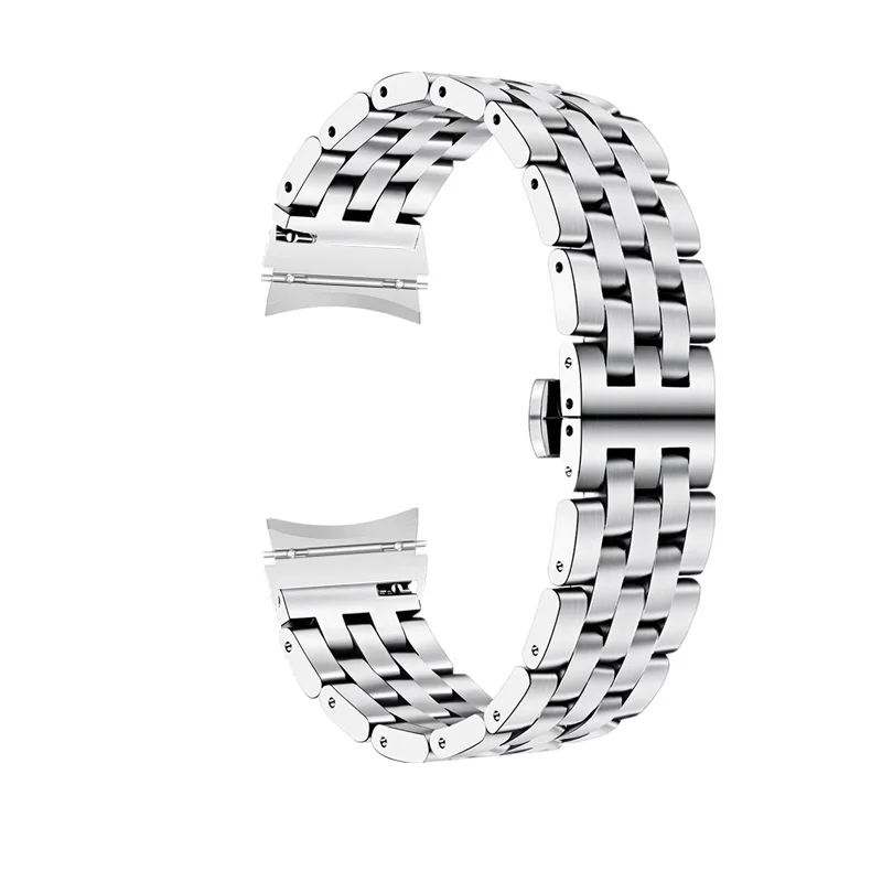 

No Gaps Band Bracelet for Samsung Galaxy Watch 4 Classic 42mm 46mm Gapless Stainless Steel Strap for Galaxy Watch 4 44mm 40mm