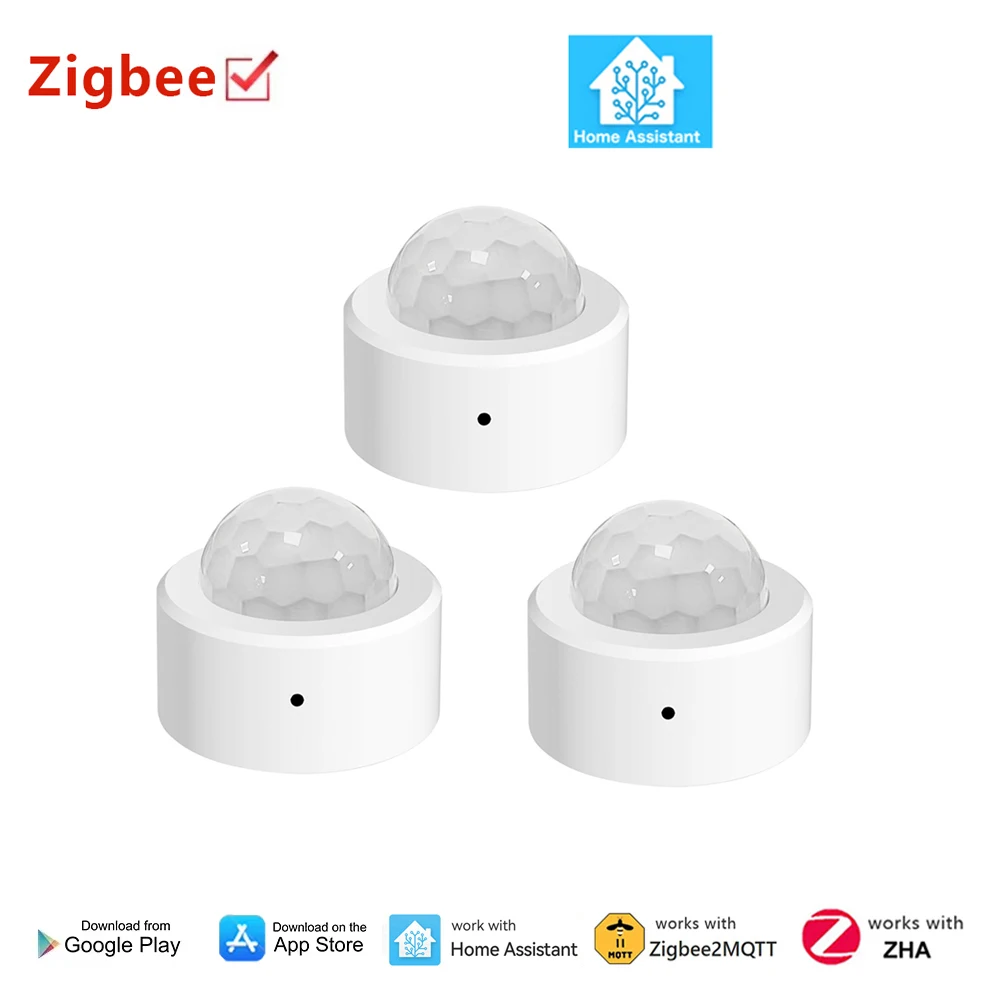 

RYRA 2 в 1 Zigbee мини датчик движения и освещенности