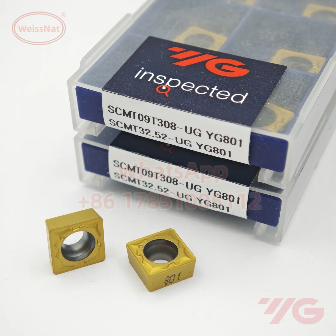 

YG-1 SCMT09T304 SCMT09T308-UG YG801 Твердосплавная вставка Вставки SCMT
