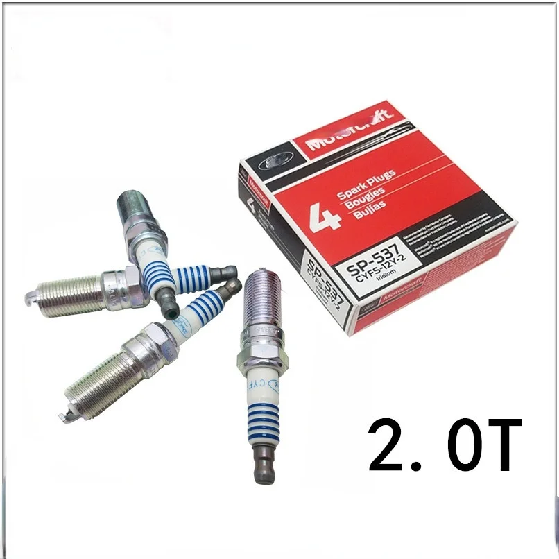 

For Ford 13-20 New Mondeo Edge Taurus Kuga 2.0 Iridium Platinum Spark Plug 2.0T Original Parts