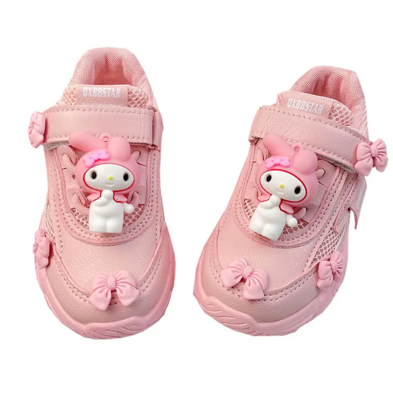 

Sanrios My Melody Children's Sports Shoes Summer Anime Cute Cartoon Sandals Breathable Non-slip Kawaii Casual Versatile Sneakers