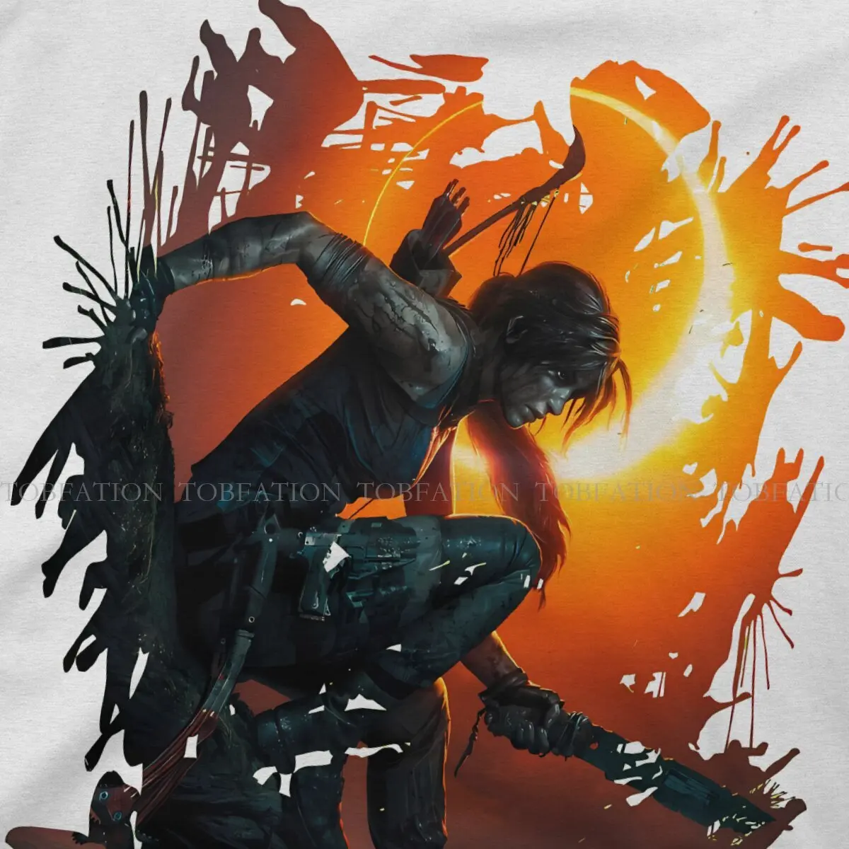 Мужская хипстерская футболка с круглым вырезом в стиле Харадзюку