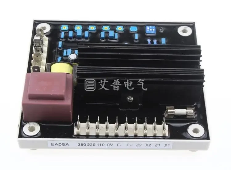 Регулятор напряжения Guyetai EA08A бесщеточный генератор регулятор AVR возбуждения