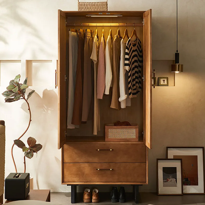 Шкаф-органайзер в скандинавском стиле элегантная Эстетическая мебель для