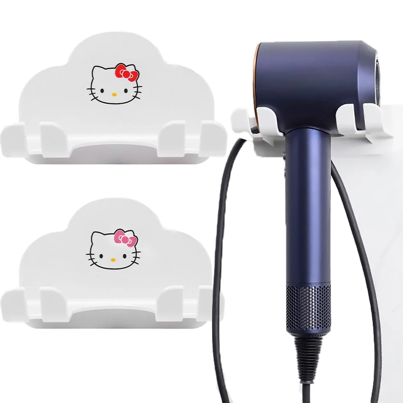 

Настенный держатель-органайзер для сушки волос «Hello Kitty»