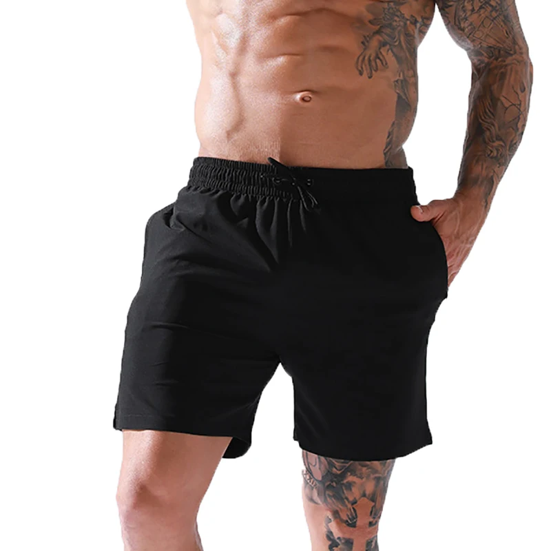 

2XL Casual Shorts Pants Men Pants Sports Gym Workout Breathable Trunks Pocket Loose Sweatpants Homewear Fitness Long Boxershorts