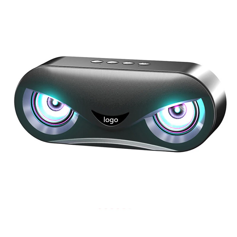 

New Outdoor Portable Colorful Led Speakers Wholesale Waterproof Wireless Stereo Bluetooths Speaker Outdoor With LED Light