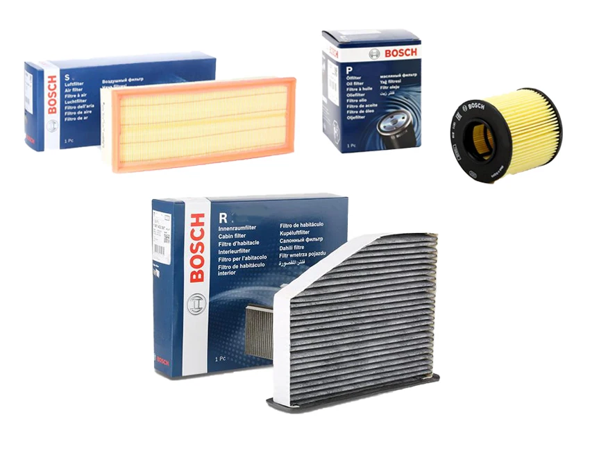 

Bosch Vw Jetta 1.4 TSi pcs set Filter Set BMY Carbon 2007-2010