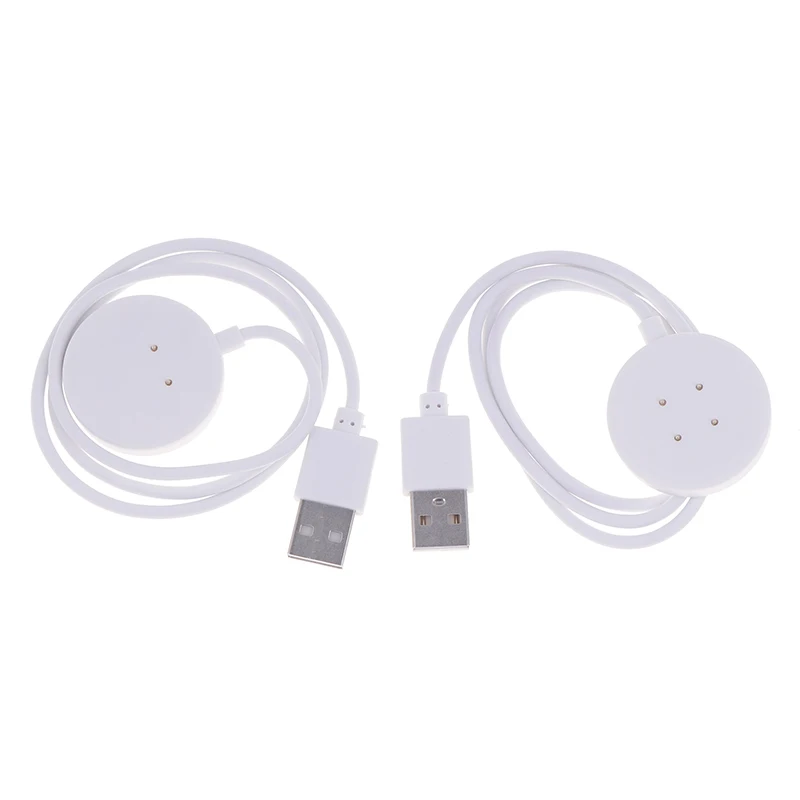 Магнитный зарядный кабель для умных часов 2-контактный/4-контактный шнур зарядки