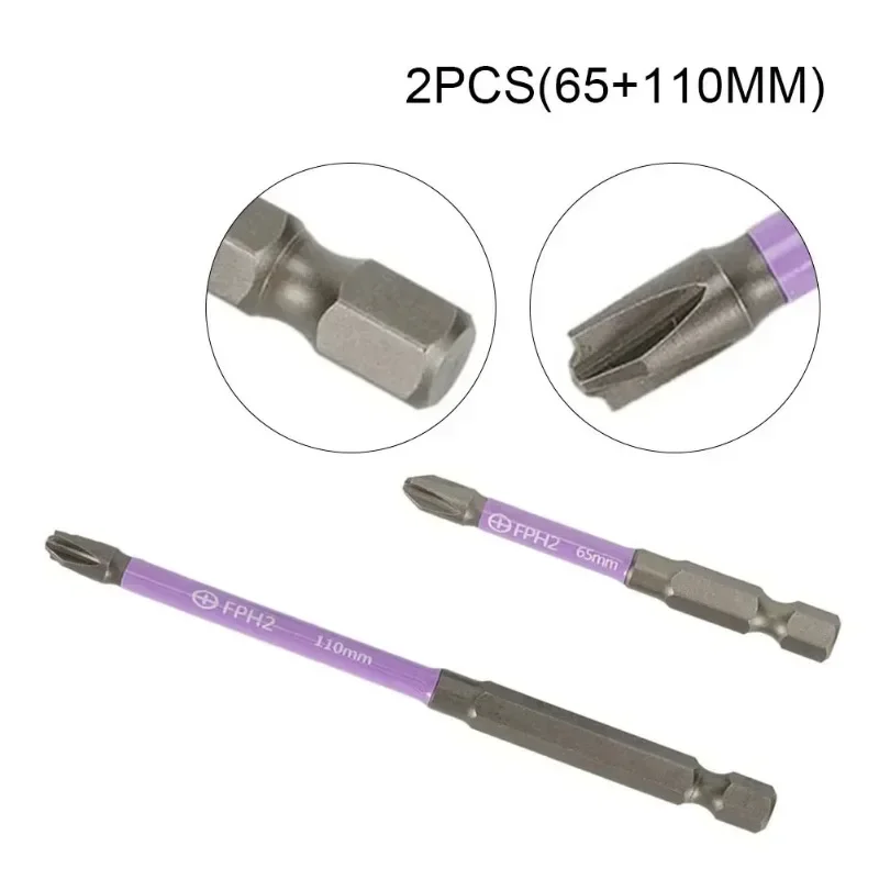 1/2 шт. 65 мм 110 магнитная специальная шлицевая крестовая отвертка из легированной
