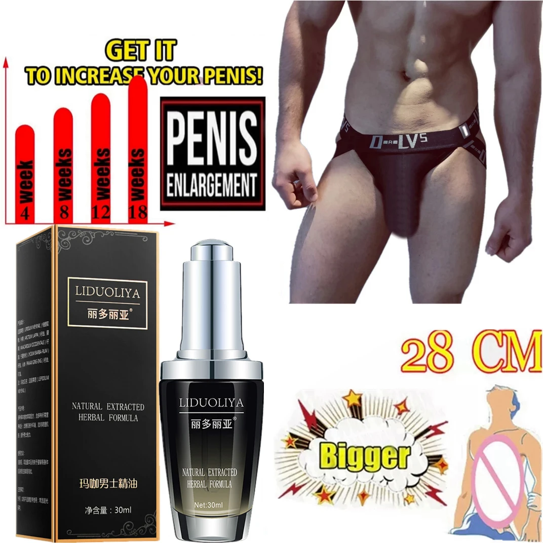 Three Scouts Penis Oil Thickening Growth Enlarge Men's Massage Erection Health Oil Enlargement Care To Enhance Penis Stoutness A