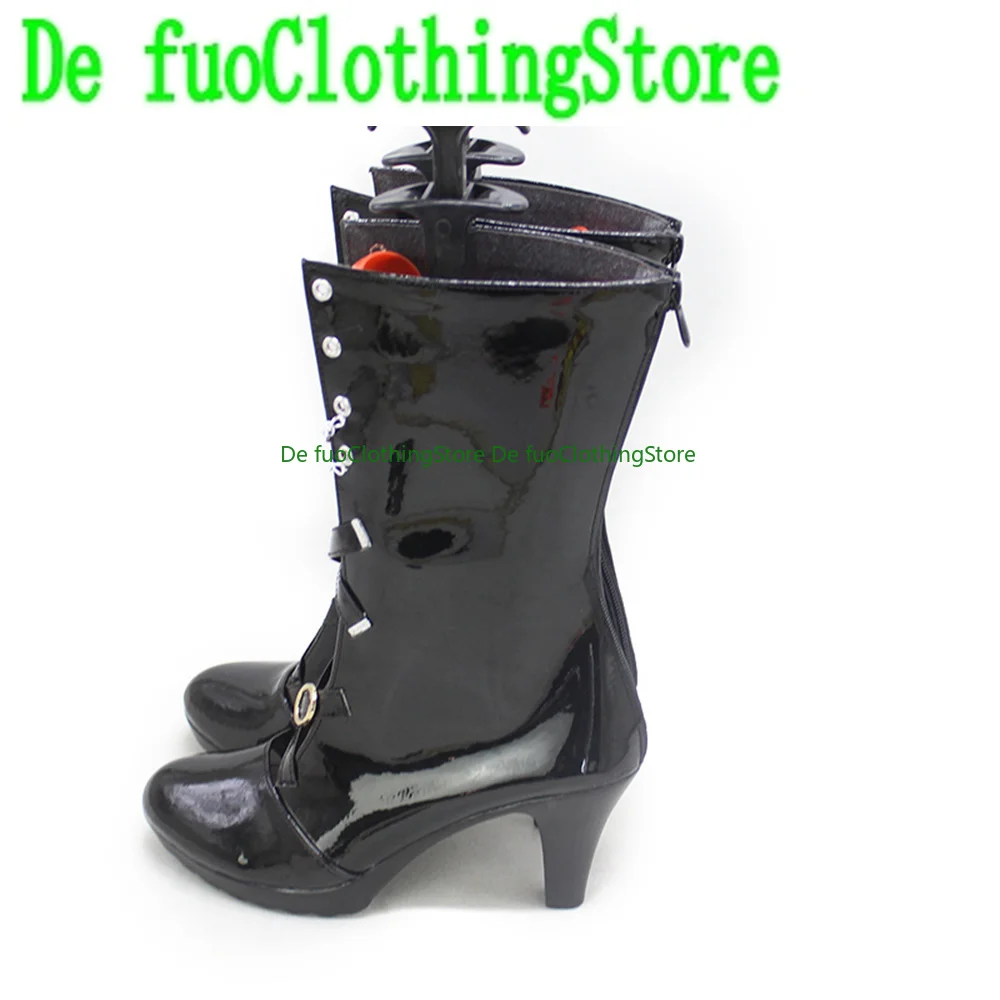 Arknights Spectre the Unchained Обувь для косплея Сапоги Игра Аниме Хэллоуин Рождество DefuoClothing