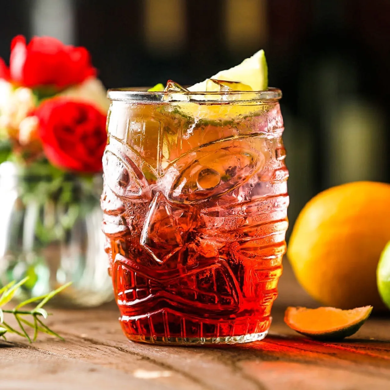 

Прозрачная стеклянная кружка Тики 500 мл