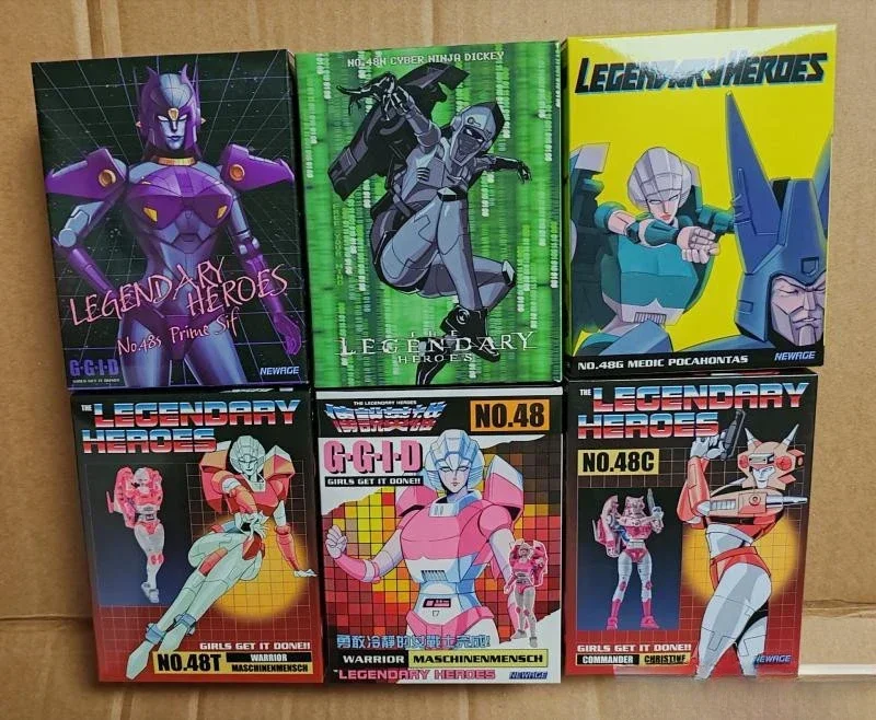 Горячая трансформер Newage NA H48 H48N H48G H48C H48S H48T мини Arcee Ninja Dickey карманная война G1