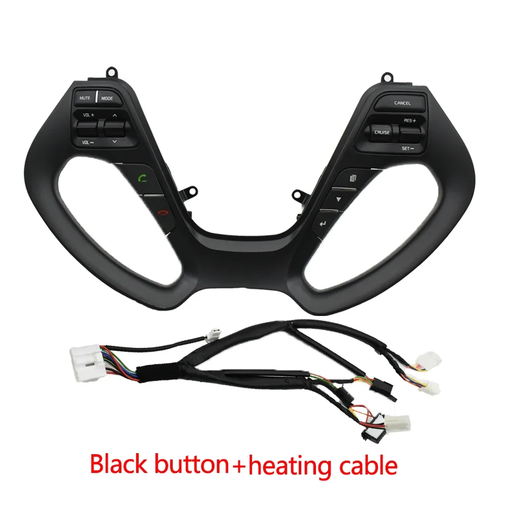 

Новый кнопочный переключатель для KIA K3 2016 2017 K3S кнопки на рулевое колесо рамка переключатель Аудио Голос круиз функции