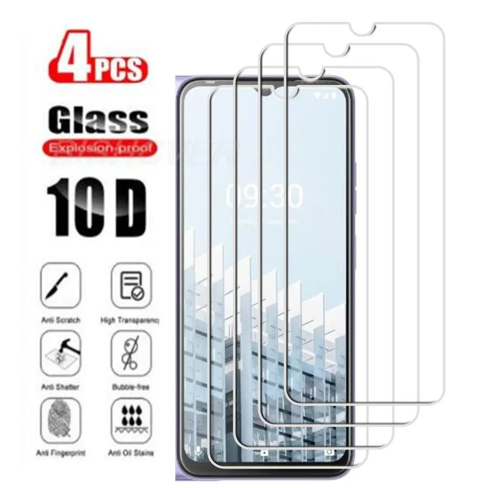 

4 шт. закаленное стекло для Tecno Pop 6 Pro Pop6Pro Pop6 6Pro 6,6 дюймов Защитная пленка для экрана зеркальная пленка 9H