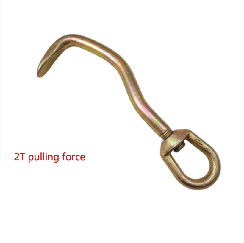 

Flat Nose Sheet Metal Hooks Auto Body Repair Tools Collision Pulling Clamps Frame Machine Tools Swivel Head 1PC