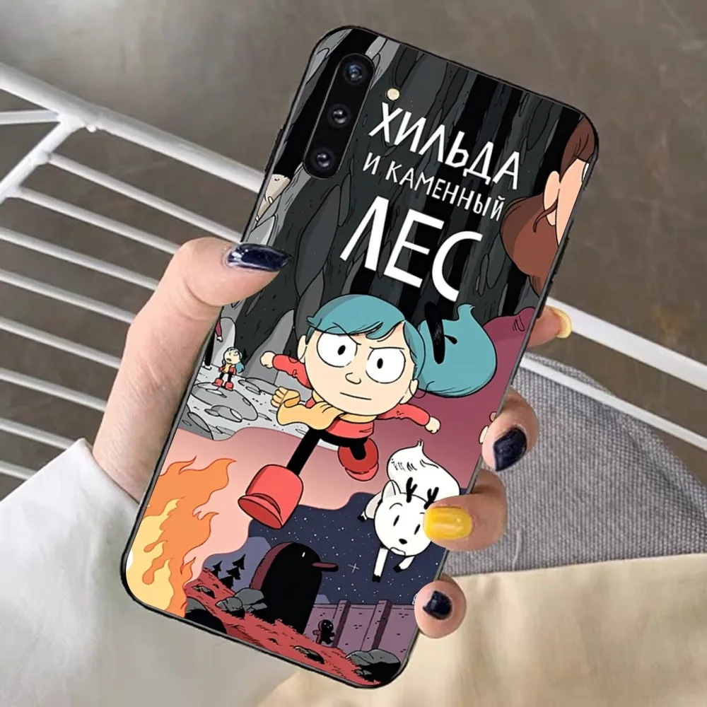 Мультяшный чехол H-Hilda для телефона Samsung Note 8 9 10 20 pro plus lite M 11 30 21 31 51 A 22 42 02 03