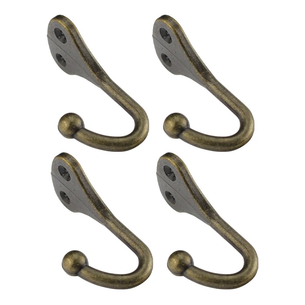 

Hooks Wall Hanger Hook Coat Hat Rack Hanging Clothes Robe Rustic Metal Heavy Duty Mounted Vintage Towelsingle Storage Tools