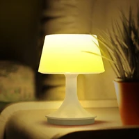modern led desk lamp timing dimming table lamp remote control night light for bedroom living room light lamp 10 level brightness