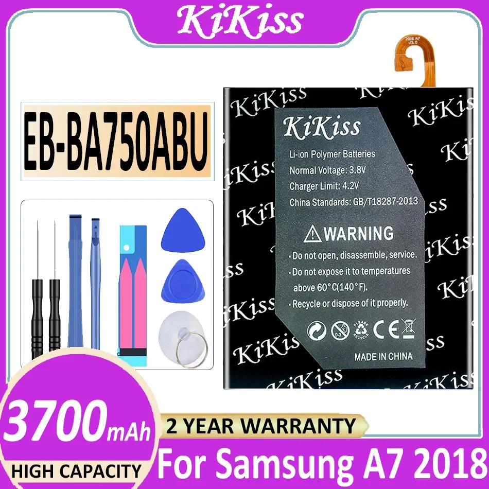 Аккумулятор EB-BA750ABU для Samsung Galaxy A7 (2018) A750 SM-A750F/DS SM-A750FN/DS A750F A750FN A750G A750GN 3700 мАч