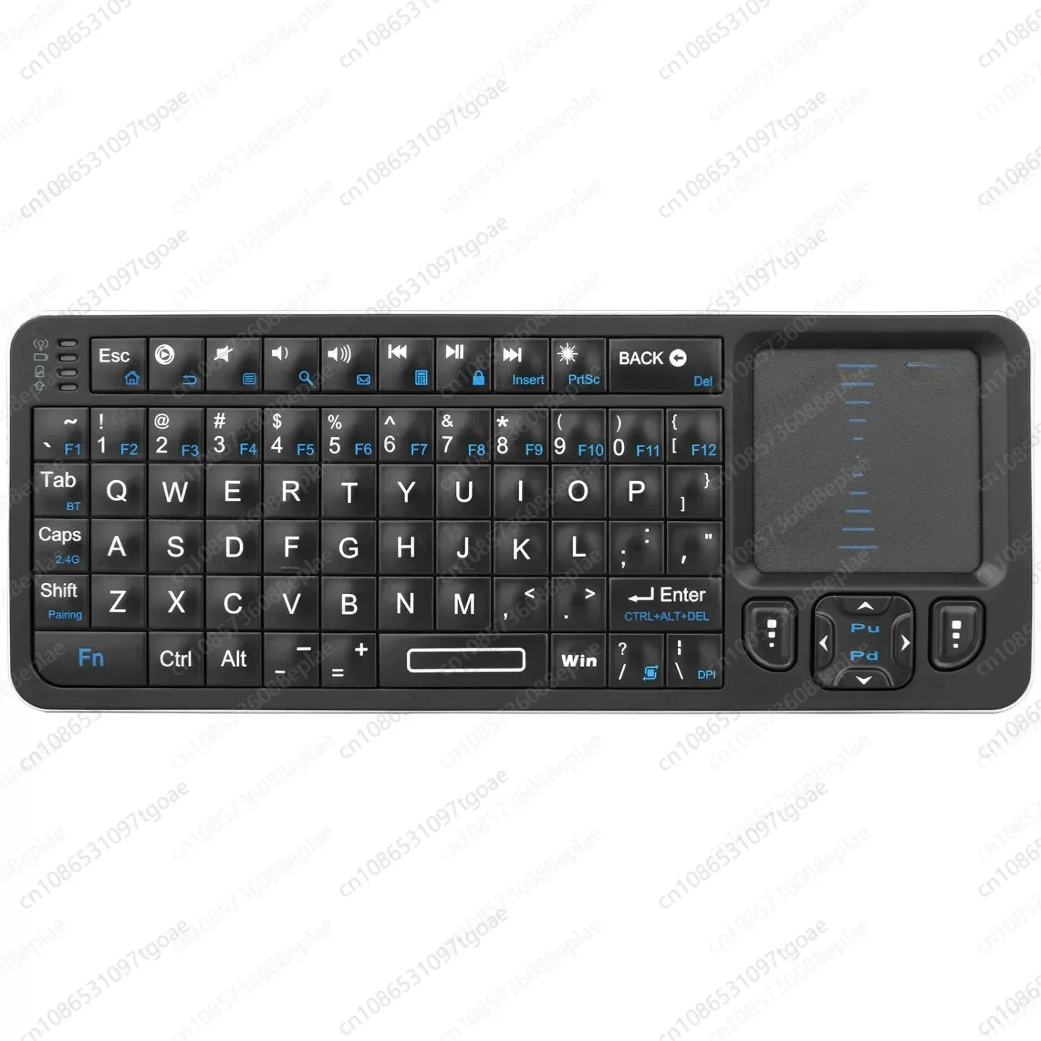 Фото Y Rii 518BT i4 K06 KS18S Bluetooth-клавиатура Мини-беспроводная клавиатура Мышь Дистанционная сенсорная панель для Android TV Box PC №1