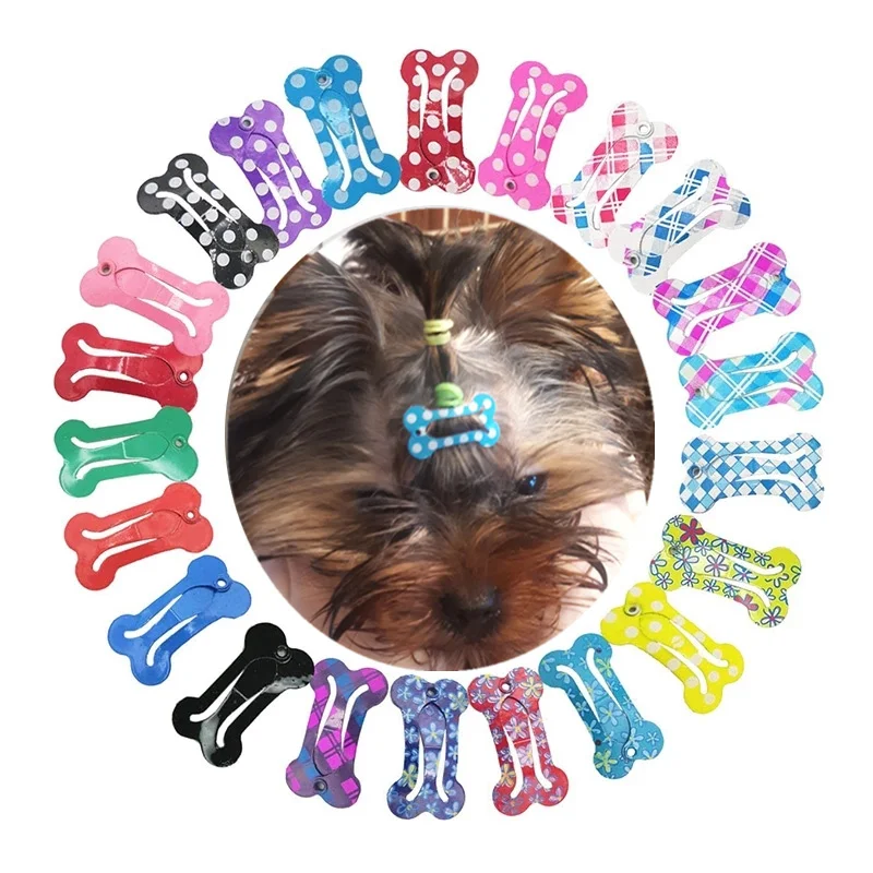 

5 шт./Лот, Шпилька для волос для домашних питомцев, маленький щенок, кошка, заколки для волос, волосы для чихуахуа, мопса, уход за собакой, аксессуары для ухода за волосами