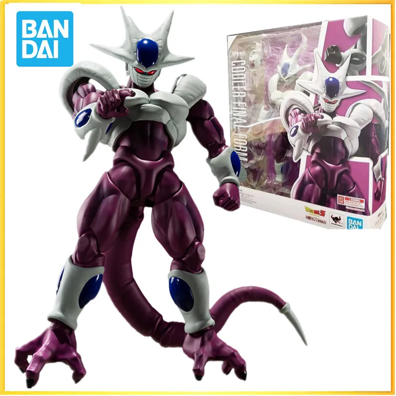 

В наличии Bandai подлинный Драконий жемчуг Z SHF охлаждающая финальная форма Фриза брат фигурки аниме ПВХ модели игрушки